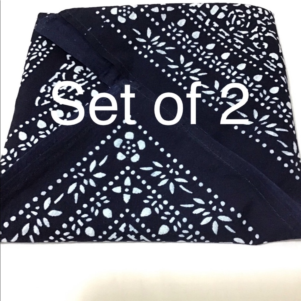NEW Hand-dyed Set of 2 Bandana Face Mask Covers